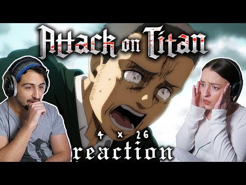Attack on Titan 4x26 REACTION! | "Traitor"