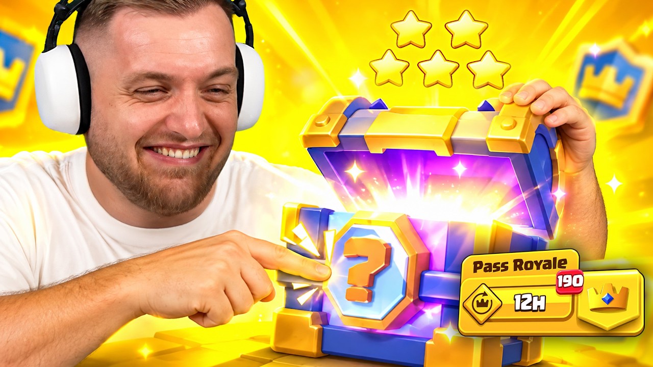 ⭐😳GRÖßTES Pass OPENING JEMALS? - Das neue RIESENLAKAI maxed! | Clash Royale F2Pass Opening