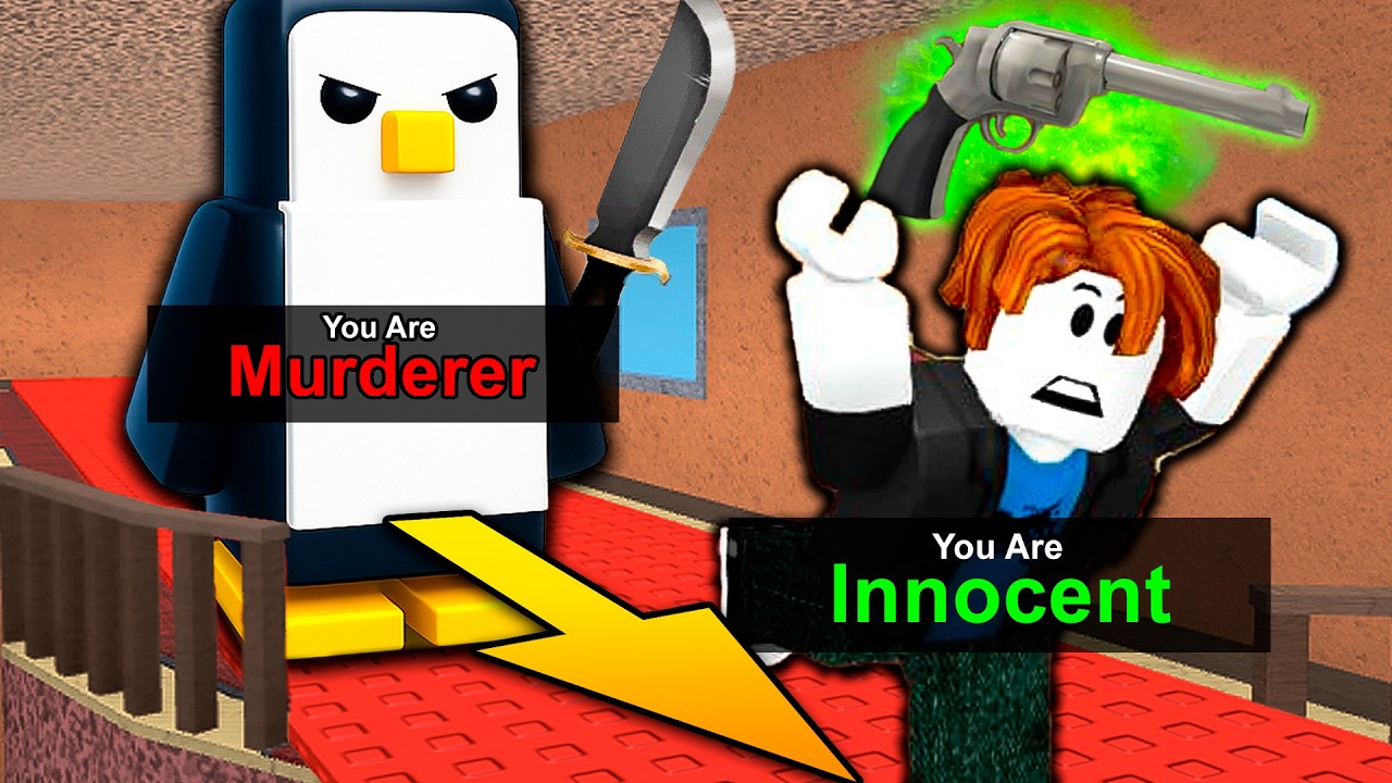 ROBLOX KNOCKOUT in MM2 (FUNNY MOMENTS)