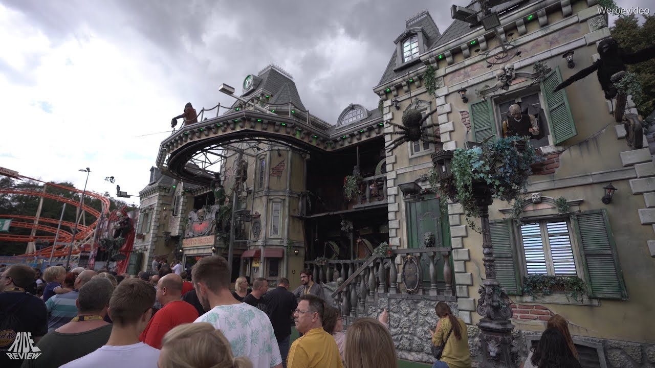 Haunted Mansion (Gigengack/Hinzen) - POV - Cranger Kirmes 2019 - Gosetto - Geisterbahn