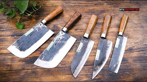 #daophucsen BỘ DAO BẾP SẮC BÉN  - CHUẨN HTX DAO PHÚC SEN