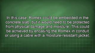 Romex Wiring Retail Store Office NEC Compliance