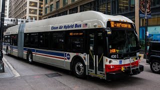 CTA Ride 2012 New Flyer DE60LFR (4301) on Rt. J14 Jeffery Jump to 103rd/Stony Island