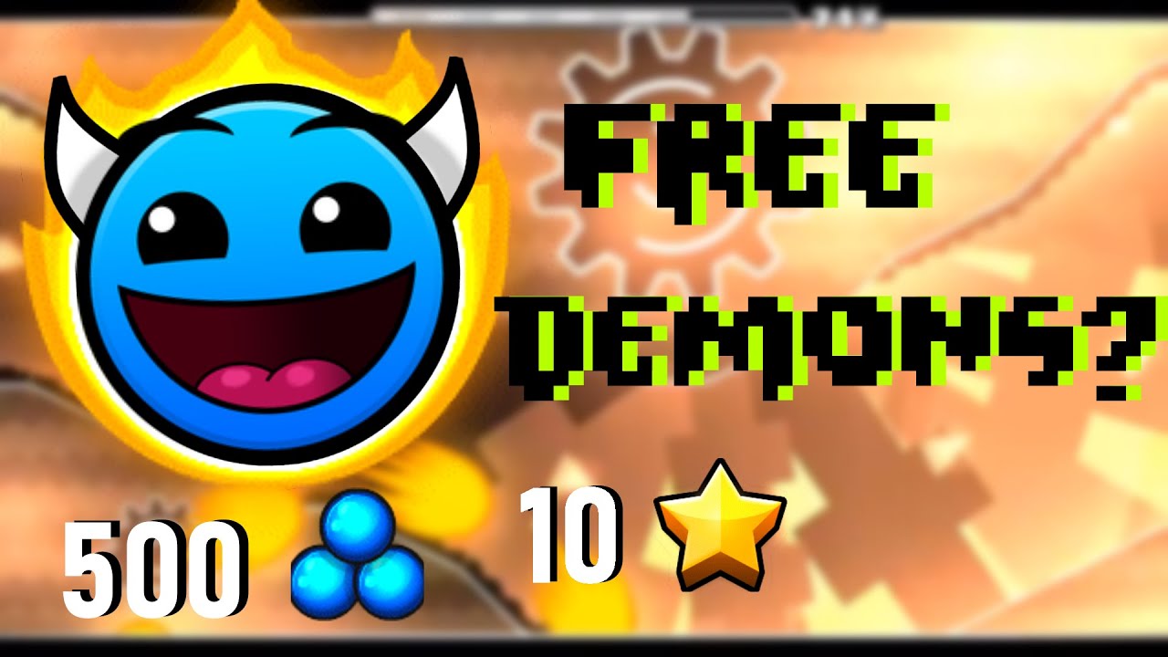 10 FREE Demons that ANYBODY CAN BEAT | Geometry Dash - YouTube