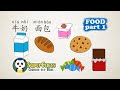 学中文-食物 Part 1| Learn Chinese - Food | Aprender Chino - La Comida