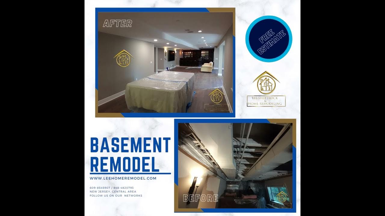 Basement finishing New Jersey YouTube