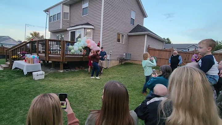 congratulations to Melanie and Clayton !!
