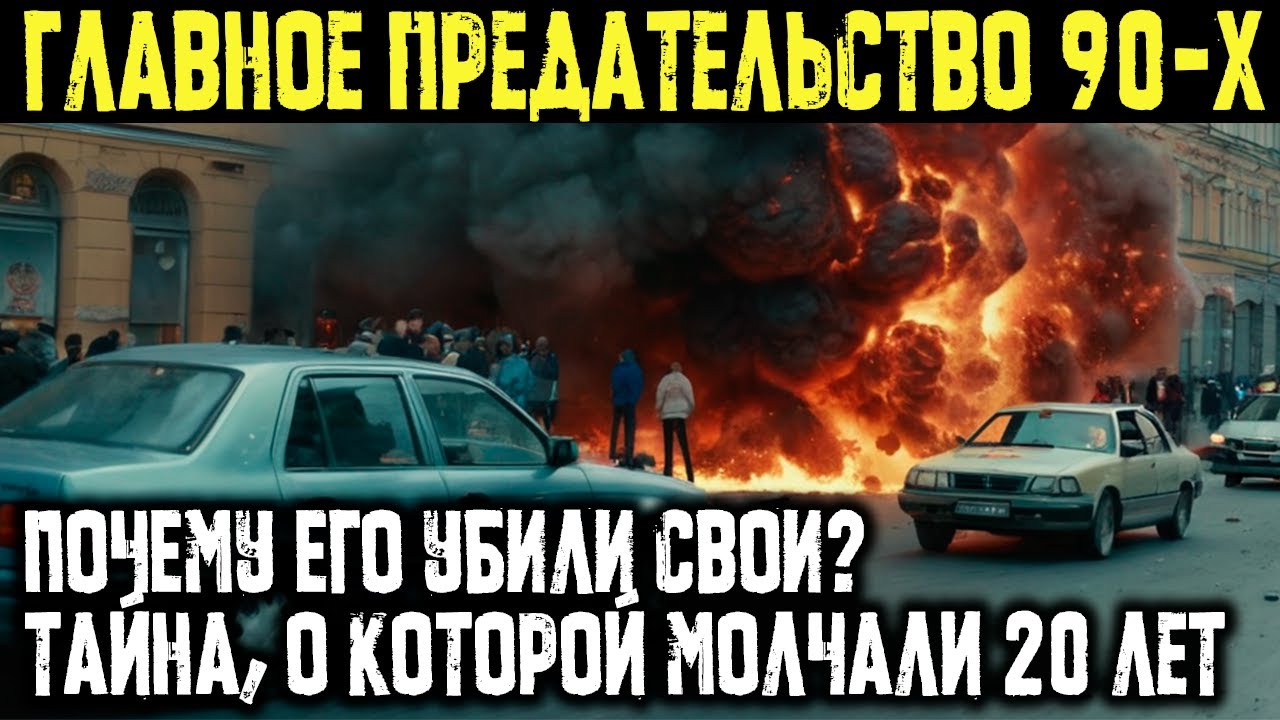 Его БОЯЛАСЬ Вся Страна, а Убили СВОИ же. Главное Предательство 90-х, о Котором Все Молчали.