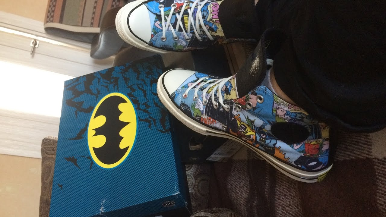 converse chuck taylor all star 70 dc comics batman high top