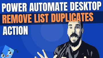 Remove List Duplicates (Clean a list of duplicates!) | Power Automate Desktop Actions