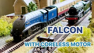 CLASS A4 FALCON SMOOTHER THAN EVER #hornby #modeltrains