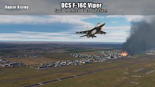 DCS F-16C Viper | Syria Chemical Weapons Factory Strike | 4K 60 FPS