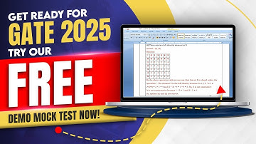 Get Ready for GATE 2025 Try Our Free Demo Mock Test Now | GATE 2025 Mock Test | GATE Free Mock Test