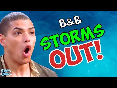 Bold and the Beautiful: Zende STORMS OUT! Forrester Faces Shocking FALLOUT! | Soap Dirt B&B