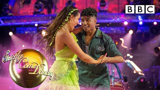 TV host Karim impresses judges in dance contest's opening live show | Karim and Amy  BBC Strictly