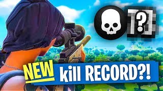 MY NEW KILL RECORD?! - Fortnite Battle Royale