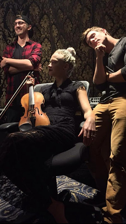 The Glow Up (part 1) of my band @CITYOFSOUND ❤️💚💙 Where it all began #rock #violin #band