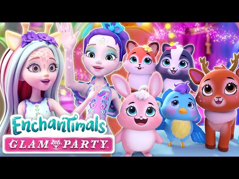 Enchantimals La fiesta del Glamur | Episodios 3-4 | Episodios completos