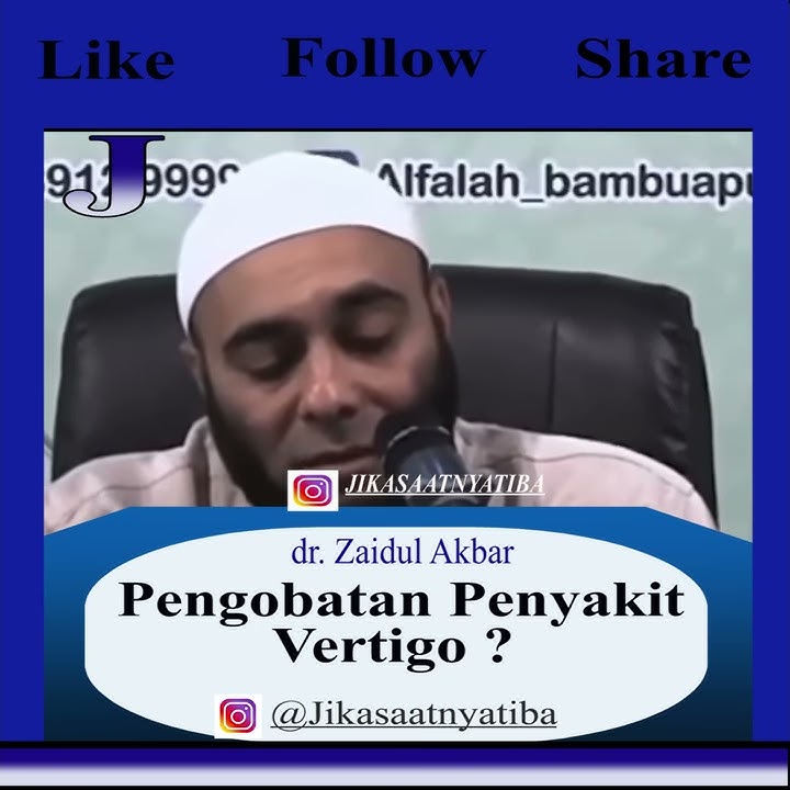 pengobatan penyakit vertigo dr zaidul akbar