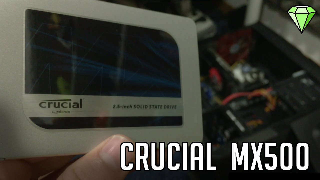 How to INSTALL and REVIEW // Crucial MX500 SSD. Is it Worth it? - YouTube