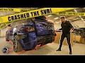 CRASHED THE RANGE ROVER SVR !!