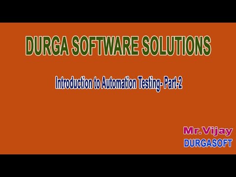 Introduction to Automation Testing Part 2 - YouTube