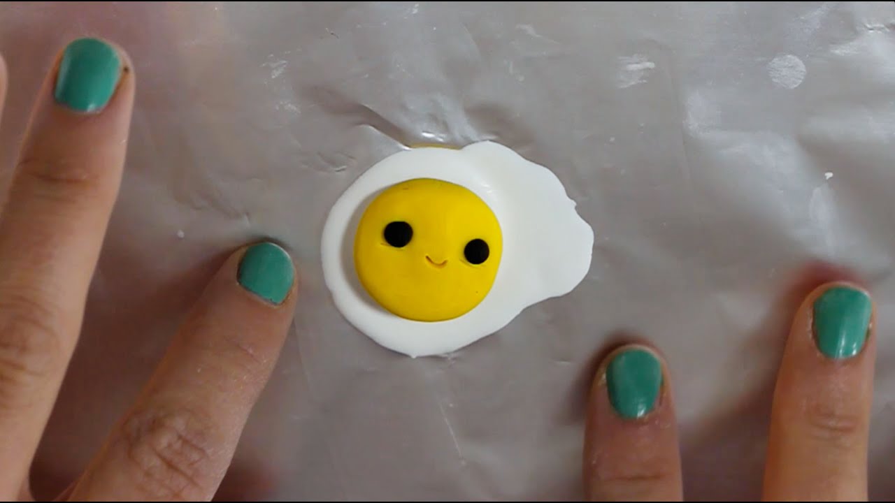 How to Make an Egg with Polymer Clay YouTube