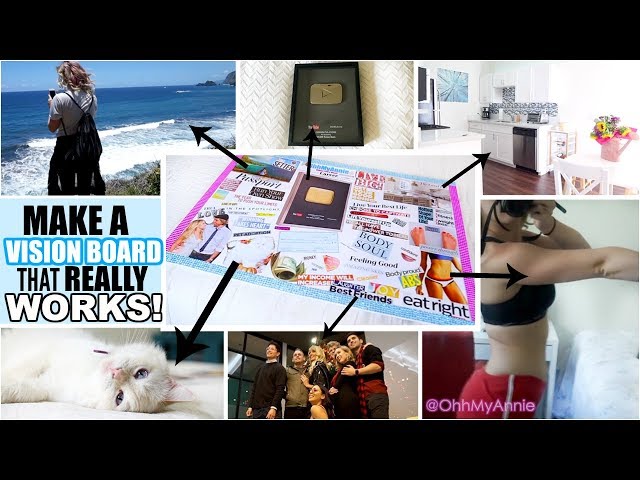 Monday Matters: How to create and use a vision board so it actually works –  Keeping it creative