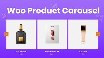 Responsive Product Carousel/Slider in Elementor | WooCommerce Tutorial