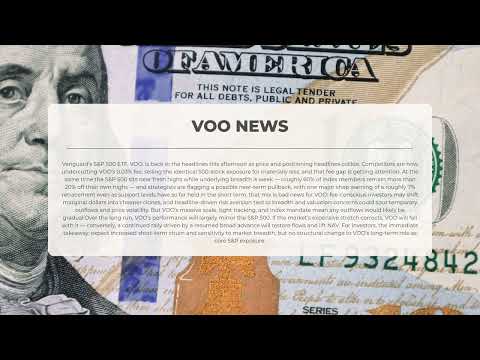 VOO Vanguard ETF: 5 Red Flags After Sept 21 News - Tuesday Predicted Opening Price? 🔥
