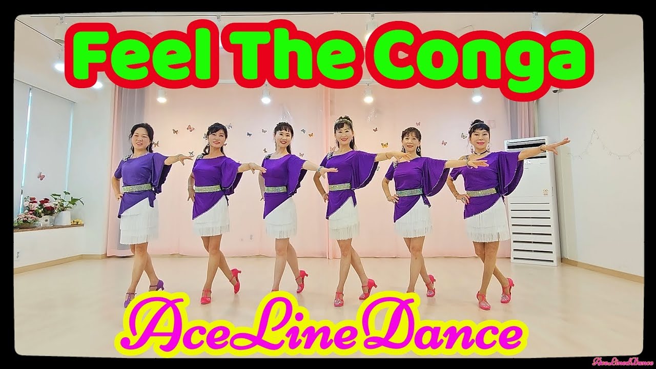 Simple Conga Move Feel the Conga/Easy Intermediate/π
°οΈ#AceLinedance/#μ©μΈλΌμΈλμ€*λμ€λ³΅λ¬Έμ:μΌνλ κ°ν° ...