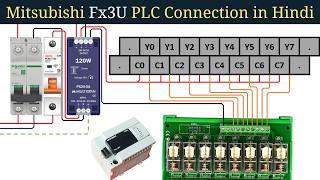 Plc Wiring Kaise Kare? Mitsubishi Fx3U Plc Wiring Tutorial