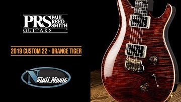 2019 PRS Custom 22 - Orange Tiger
