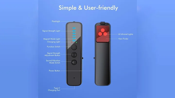 Review: Upgraded Hidden Camera Detector - AI-Powered Anti-Spy Device, GPS Tracker & Bug Detect...