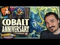 ONE YEAR OF COBALT/DEFLECTO?! - Hearthstone Battlegrounds