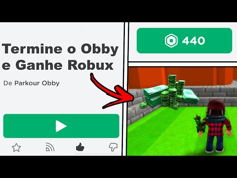 SE FIZER O PARKOUR VOCÊ ''GANHA'' ROBUX?? 🤔 