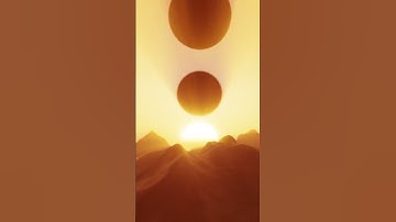 Digital Eclipse — #eclipse #loop #3d #c4d #cinema4d #animation #surreal #redshift3d #render