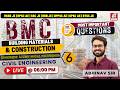 6.BMC | Most Expected Questions | RSSB JE | RPSC AE | SSC & RRB JE | UPPSC AE | GPSC AE | ZONE TECH
