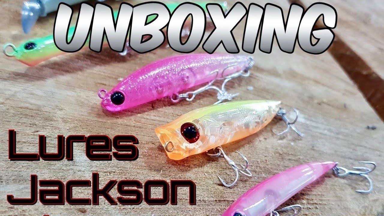UNBOXING!! Señuelos JACKSON +SORTEO!!