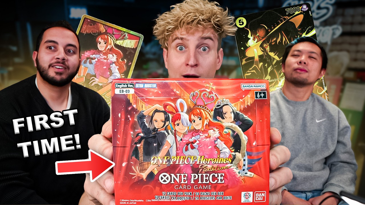 We Opened New One Piece Heroines Edition Booster Box - YouTube