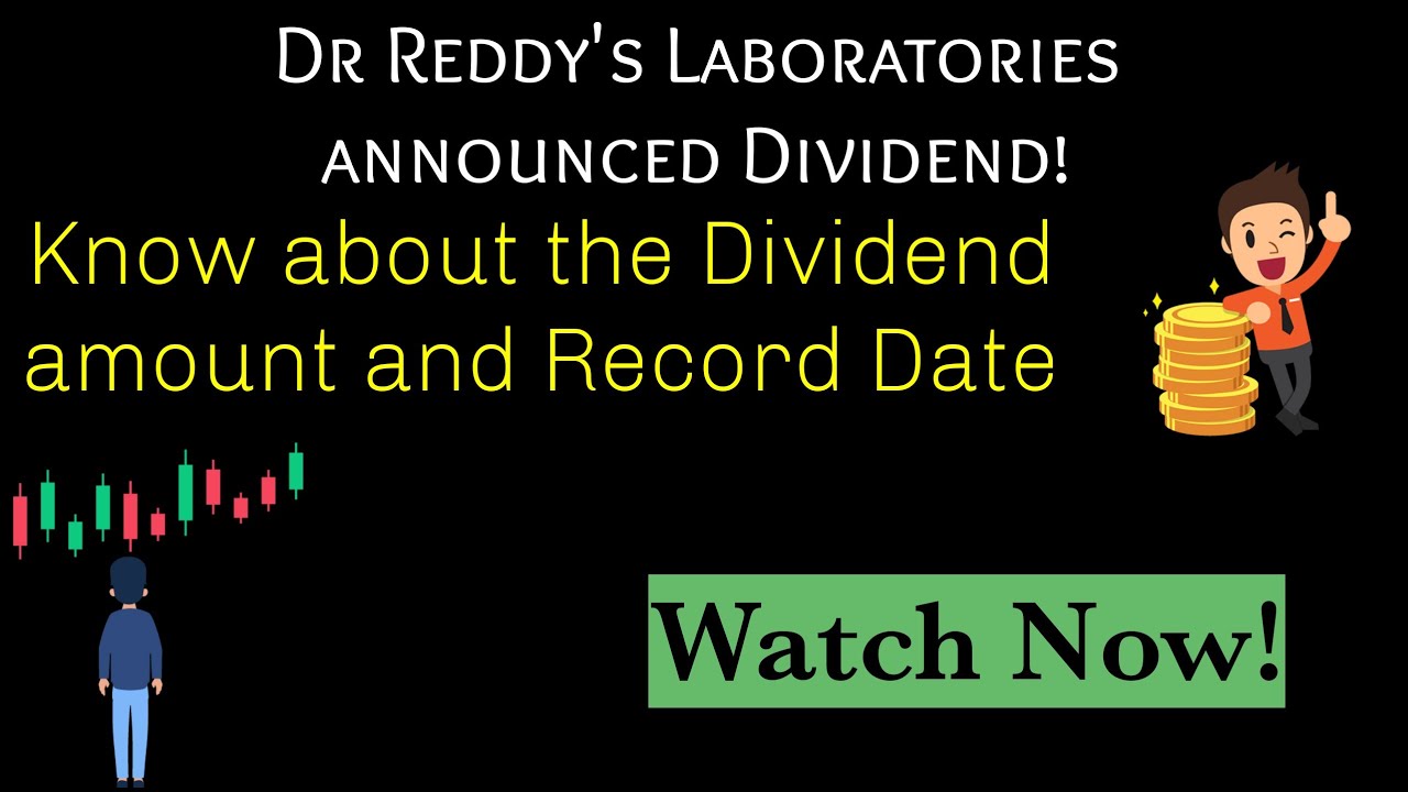 Dr Reddys Laboratories Dividend News | Reddys Labs Dividend News - YouTube