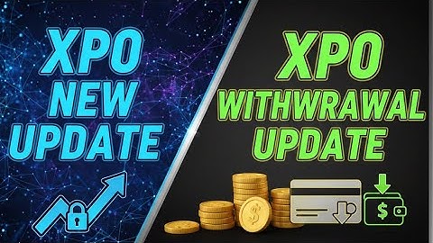 XPO New Update | XPO Withdrawal Update | XPO Scam Update Today | XPO Withdrawal Delay | XPO RU Scam