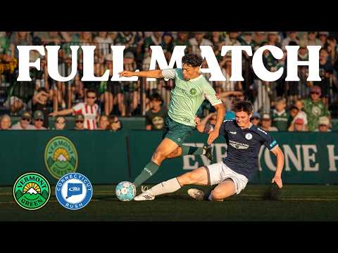 USL2 Full Match: Vermont Green vs Connecticut Rush 7/7/26