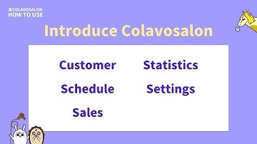 #1 Introduce Colavosalon