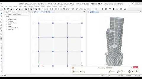 Seismic resistant building design project for skyfi labs online course by ayush jain.