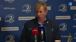 Information Leinster v Scarlets | Leo Cullen post-match reaction Update