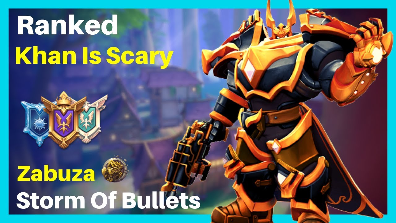 Khan Is So Powerful Khan Carry Ranked Gameplay Paladins Ranked Competitive