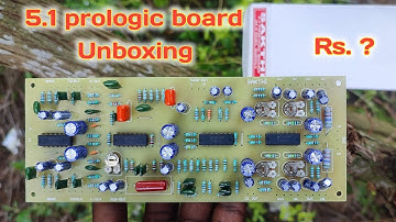 Best 5.1 prologic board unboxing // 5.1 decoder board // 3Tech