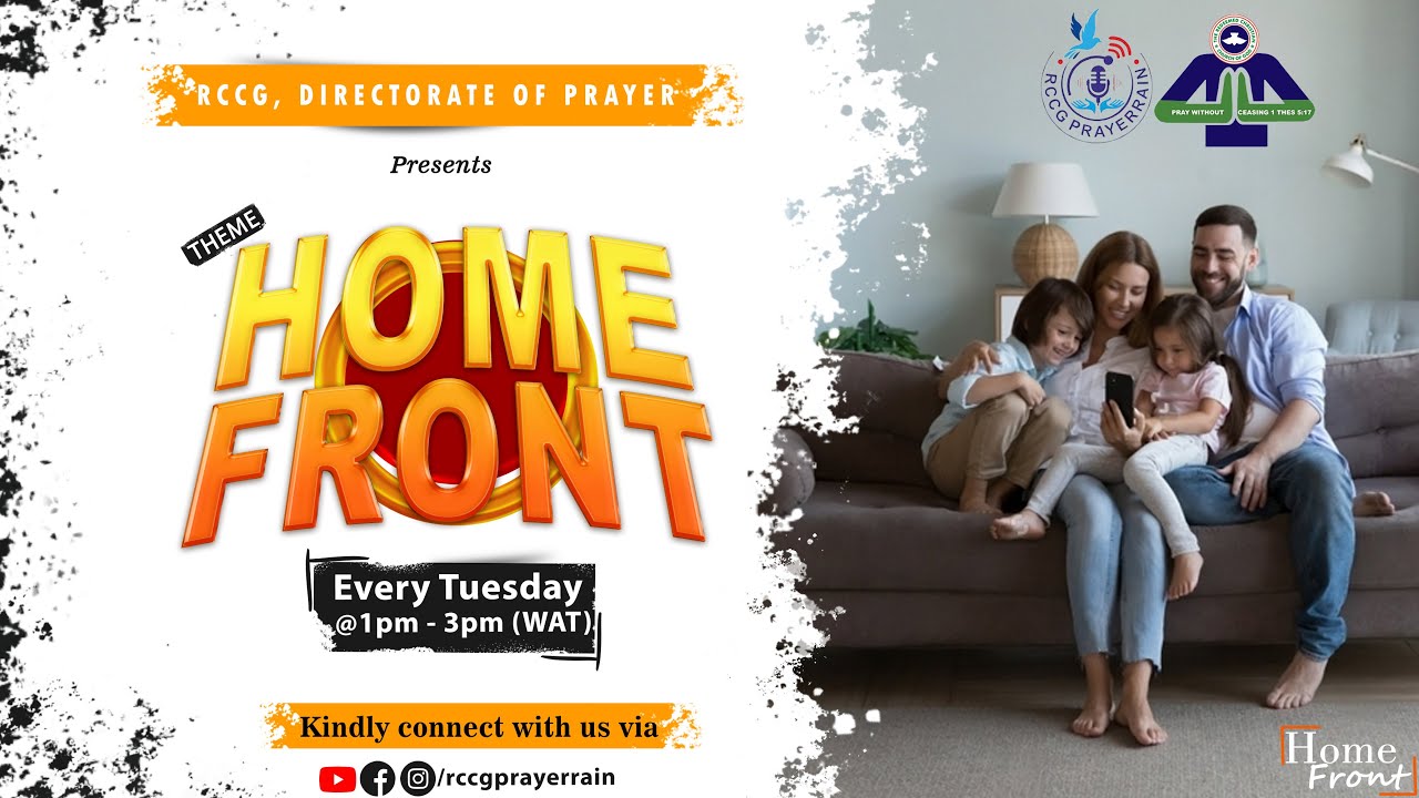 HOME FRONT || PRAYERRAIN LIVE || 4TH NOVEMBER, 2025