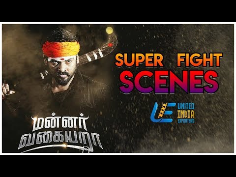 Mannar Vagaiyara - Action Scenes | Vemal | Anandhi | Prabhu | 2017 Tamil Movies